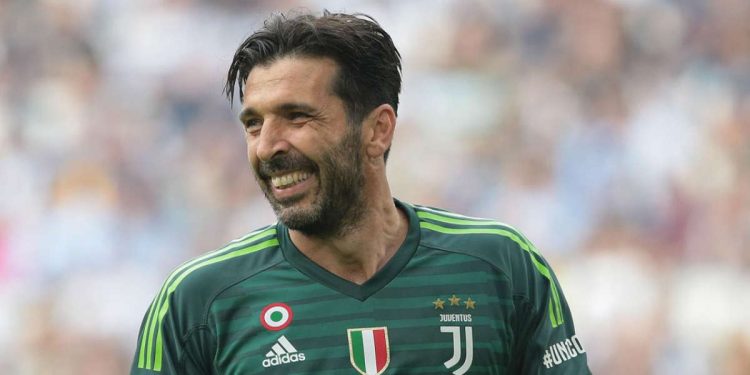 Il calciatore Gianluigi Buffon