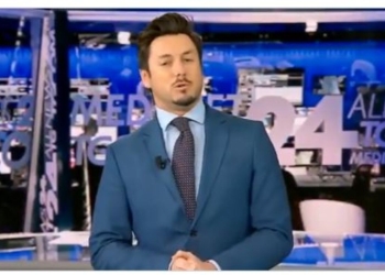 Andrea Giambruno, compagno Giorgia Meloni (TgCom24)