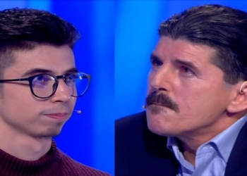 Michael e suo padre Giuseppe a C'è posta per te