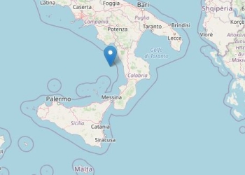 Terremoto oggi nel mar Tirreno meridionale (Ingv)