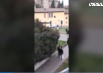 Maxi rissa a Desio (Foto Corriere.it)