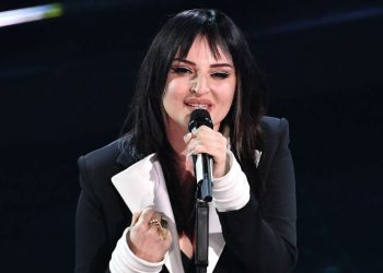 Arisa sul palco dell’Ariston
