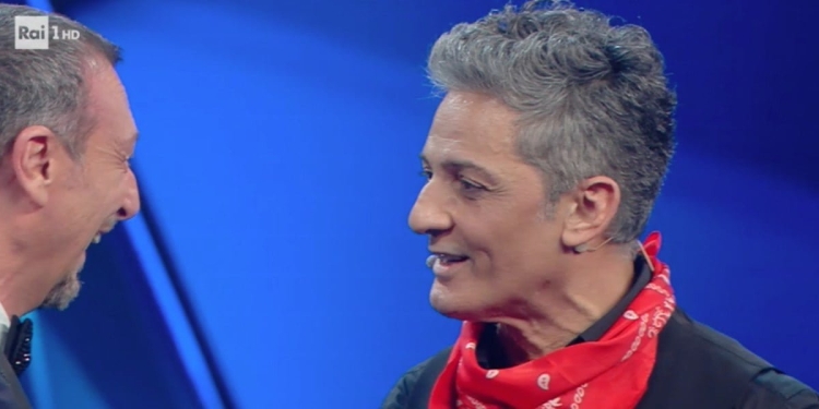 Fiorello e Amadeus a Sanremo 2021