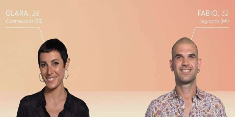 Clara e Fabio a "Matrimonio a prima vista"