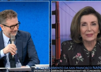 Nancy Pelosi a Che tempo che fa
