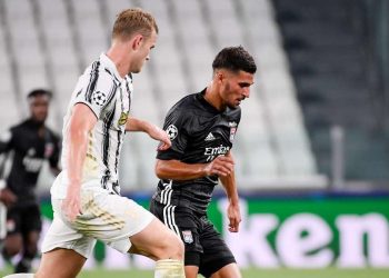 Houssem Aouar: accordo Juventus-Lione per il centrocampista? (Foto LaPresse)