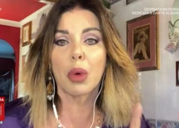 Alba Parietti a Storie Italiane