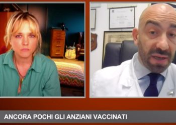 Francesca Barra vs Matteo Bassetti a Ore 14