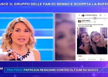 Barbara D'Urso contro le Bimbe di Benno, Pomeriggio 5