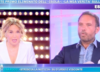 Barbara D'Urso e il Visconte Guglielmotti, Domenica Live