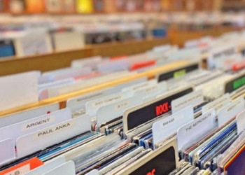 Un negozio di dischi