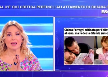 Barbara D'Urso difende Chiara Ferragni a Pomeriggio 5