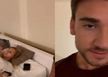 Damiano Carrara, incidente per la fidanzata Chiara