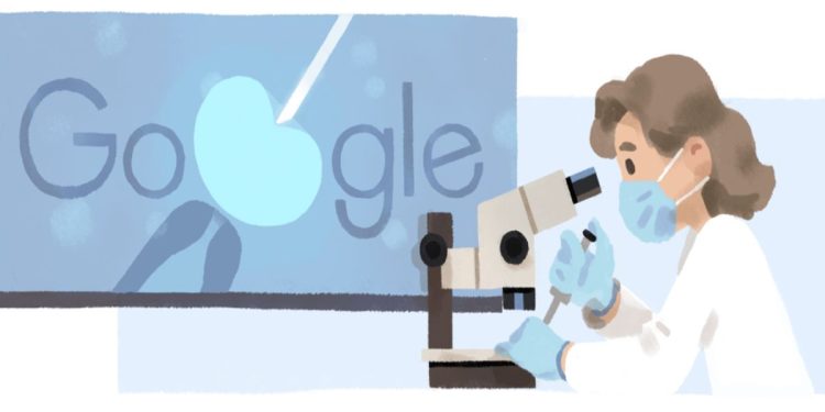 Anne McLaren, il doodle di Google
