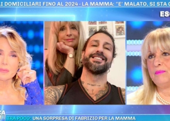 Gabriella, mamma di Fabrizio Corona a Domenica Live