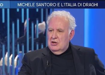 Michele Santoro a "Otto e mezzo"