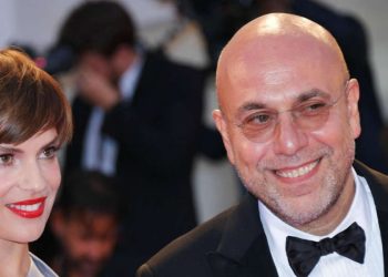 Micaela Ramazzotti con Paolo Virzì