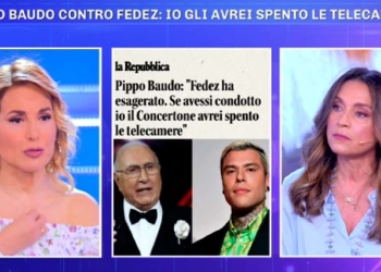 Barbara D'Urso, Fedez Pomeriggio 5