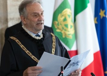 Giancarlo Coraggio, presidente della Corte costituzionale (LaPresse)