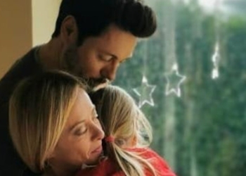 Andrea Giambruno e Giorgia Meloni