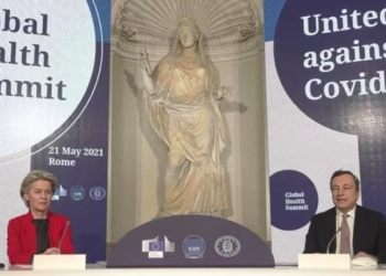 Draghi con Von der Leyen