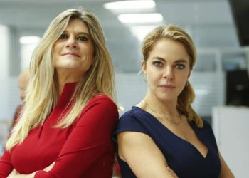 Federica Angeli e la sua interprete Claudia Gerini