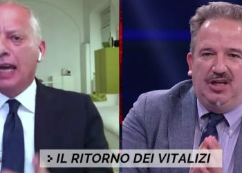 Peter Gomez vs Luca Telese a Non è l'Arena
