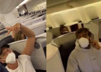 Isola dei Famosi 2021 aereo ritorno