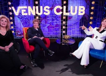 Iva Zanicchi, Mara Maionchi e Lorella Boccia al Venus Club