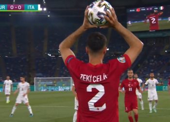 Turchia-Italia, gara inaugurale degli Europei 2020 (foto: Rai Uno)