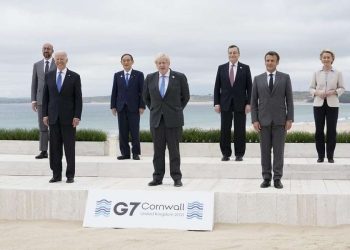 I leader G7 in Cornovaglia (Lapresse)