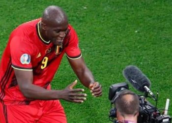 La dedica di Romelu Lukaku a Christian Eriksen (da Facebook)