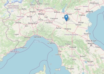 Terremoto oggi a Mantova (Ingv)
