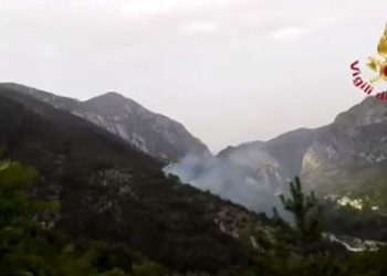 Incendio a Genga, Twitter