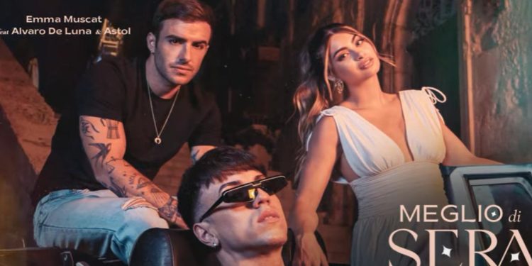 Emma Muscat con Astol e Álvaro de Luna