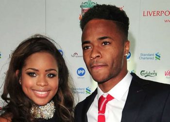 Raheem Sterling in compagnia della fidanzata Paige Milian