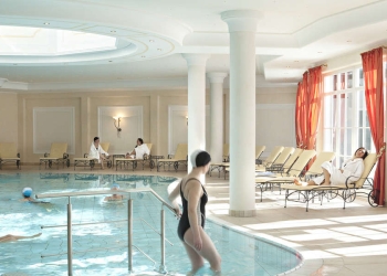 La piscina del TH Corvara