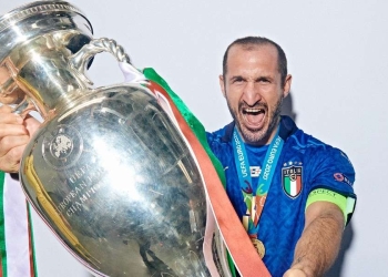 Giorgio Chiellini e la storia di Kiricocho (da facebook.com/EURO2020)