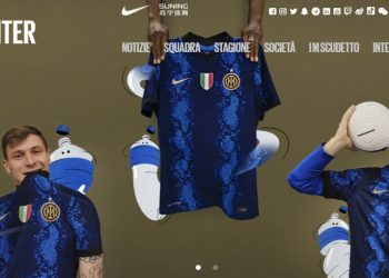 Inter, la nuova maglia 2021-2022 (Foto Inter.it)