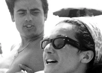 Little Tony e Giuliana Brugnoli, in un vecchio scatto