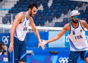 Diretta Nicolai Lupo-Cherif Ahmed - Beach volley Olimpiadi Tokyo 2020 (da Facebook)