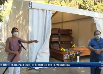 Bare al cimitero di Palermo (Morning news)