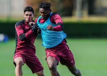 Milan, Brahim Diaz e Rafael Leao in allenamento (Foto: LaPresse)