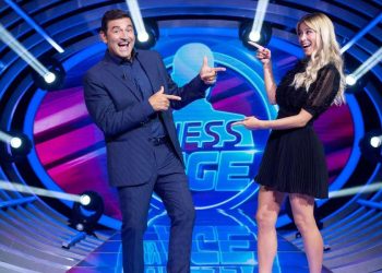 Max Giusti e Diletta Leotta a "Guess my age"