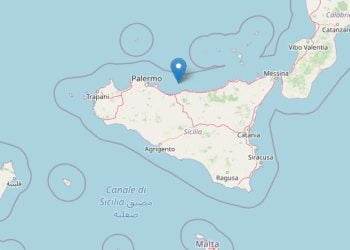 Terremoto oggi a Palermo (Ingv)