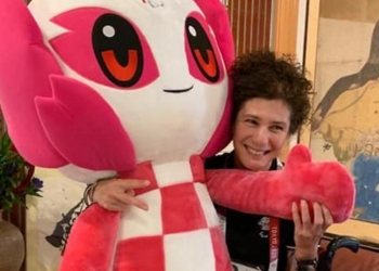 Katia Aere medaglia di bronzo nel paraciclismo alle Paralimpiadi di Tokyo 2020 (da Facebook)