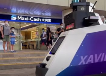 Il robot Xavier che girerà per le strade di Singapore