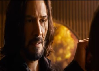 Una scena del trailer di Matrix Resurrection