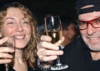 Vasco Rossi in compagnia della moglie Laura Schmidt