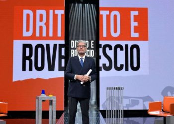 Paolo Del Debbio conduce Dritto e Rovescio